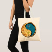 Tote Bag Bélier & Singe d'eau (Devant (produit))