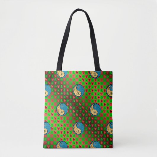 Tote Bag Béliers et chèvre d'eau (Devant)