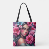 Tote Bag Belle Anime hispanique femme (Dos)