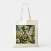 Tote Bag Belle Août Fée à Gladioli (Dos)