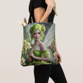 Tote Bag Belle Août Fée à Gladioli (De près)