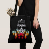 Tote Bag Belle araignée automnale avec Casquette Dewdrop (De près)