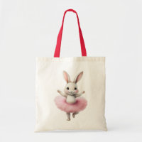 Belle ballerine de lapin blanc danse ballet