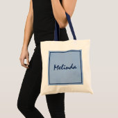 Tote Bag Belle Bleue (Devant (produit))