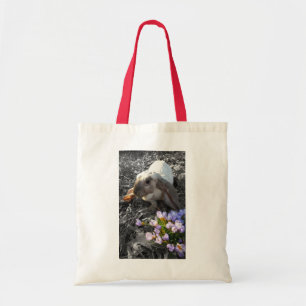 Tote Bag Belle boucle anglaise avec fleurs
