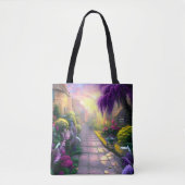 Tote Bag Belle Chalet Chemin du Jardin (Devant)
