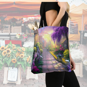 Tote Bag Belle Chalet Chemin du Jardin