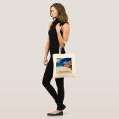 Tote Bag Belle côte rocheuse aux Seychelles (Devant (modèle))