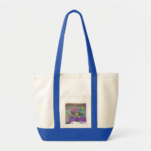 Tote Bag Belle couleur Art d'anniversaire Imprimer