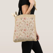 Tote Bag Belle couleur beurrée chaude (De près)