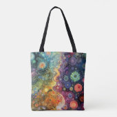 Tote Bag Belle couleur Whimsical Retour à l'école (Dos)