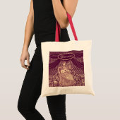 Tote Bag Belle dame avec guitare (Devant (produit))