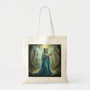 Tote Bag Belle Décembre Turquoise Fairy