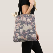 Tote Bag Belle décoration rose pastel (De près)