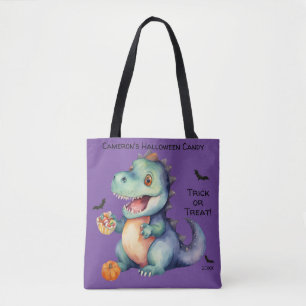 Tote Bag Belle Dinosaure Halloween