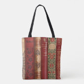 Tote Bag Belle épines de livre (Dickens) (Dos)