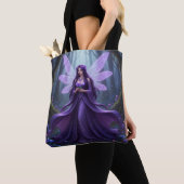 Tote Bag Belle Fée Améthyste de Février (De près)