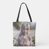 Tote Bag Belle fée d'avril en marguerite (Dos)