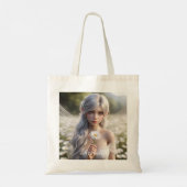 Tote Bag Belle fée d'avril en marguerite (Dos)