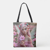 Tote Bag Belle fée d'octobre à Cosmos (Dos)