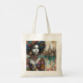 Tote Bag Belle femme de grâce (Dos)