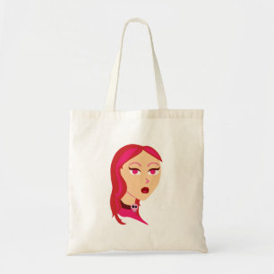 Tote Bag Belle fille de crâne