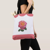 Tote Bag Belle Fleur de Rose (De près)
