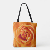 Tote Bag Belle Fleur de Rose Jaune Florale (Dos)