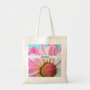 Tote Bag Belle Fleur rose Gros plan Photo