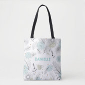 Tote Bag Belle Fleurs de Printemps Style (Devant)