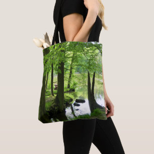 Tote Bag Belle forêt et crique photo