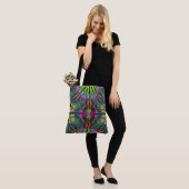 Tote Bag Belle Fractale - Voir Dos (Sur le modèle)