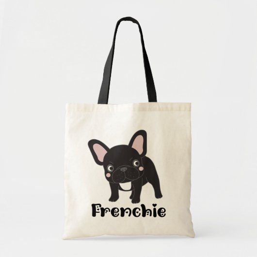 Tote Bag Belle Française Chien Chien Chien Chien Chien Chie (Devant)