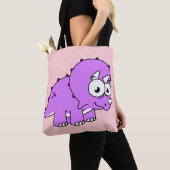 Tote Bag Belle Illustration D'Un Tricératops. (De près)