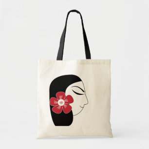 Tote Bag Belle Illustration féminine femme