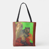 Tote Bag belle impression d'écureuil (Dos)
