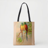 Tote Bag belle impression d'oiseaux (Devant)