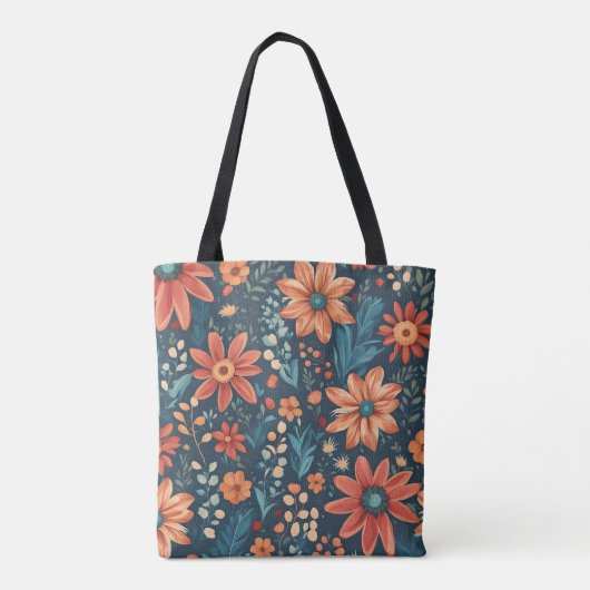 Tote Bag Belle Inspiration Florale (Dos)