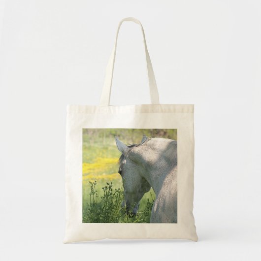 Tote Bag Belle jument grise (Devant)