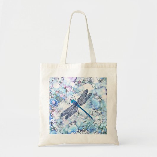 Tote Bag Belle libellule bleue (Devant)