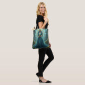 Tote Bag Belle Mars Aquamarine Fée (Sur le modèle)