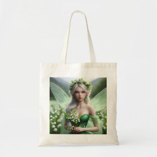 Tote Bag Belle May Fairy dans Lilies de la Vallée