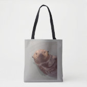 Tote Bag Belle Mer Otter Vue Océan Baignade Conçue (Devant)