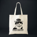Tote Bag Belle mignonne drôle chat cool 1<br><div class="desc">Le chat (Felis catus) est une espèce domestique de petit mammifère carnivore.C'est la seule espèce domestique de la famille Felidae et est souvent appelée chat domestique pour le distinguer des membres sauvages de la famille. Un chat peut être un chat maison, un chat de ferme ou un chat sauvage; ce...</div>