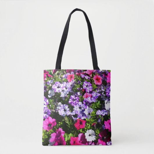 Tote Bag Belle mode florale (Devant)