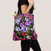 Tote Bag Belle mode florale (De près)