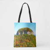 Tote Bag Belle montagne pilote (Devant)