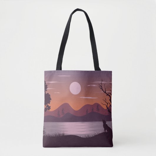 Tote Bag Belle nature fluviale (Devant)