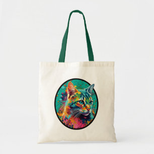 Tote Bag Belle peinture de chats