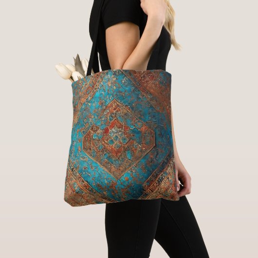 Tote Bag Belle Perse Ancien Motif Collection populaire (De près)